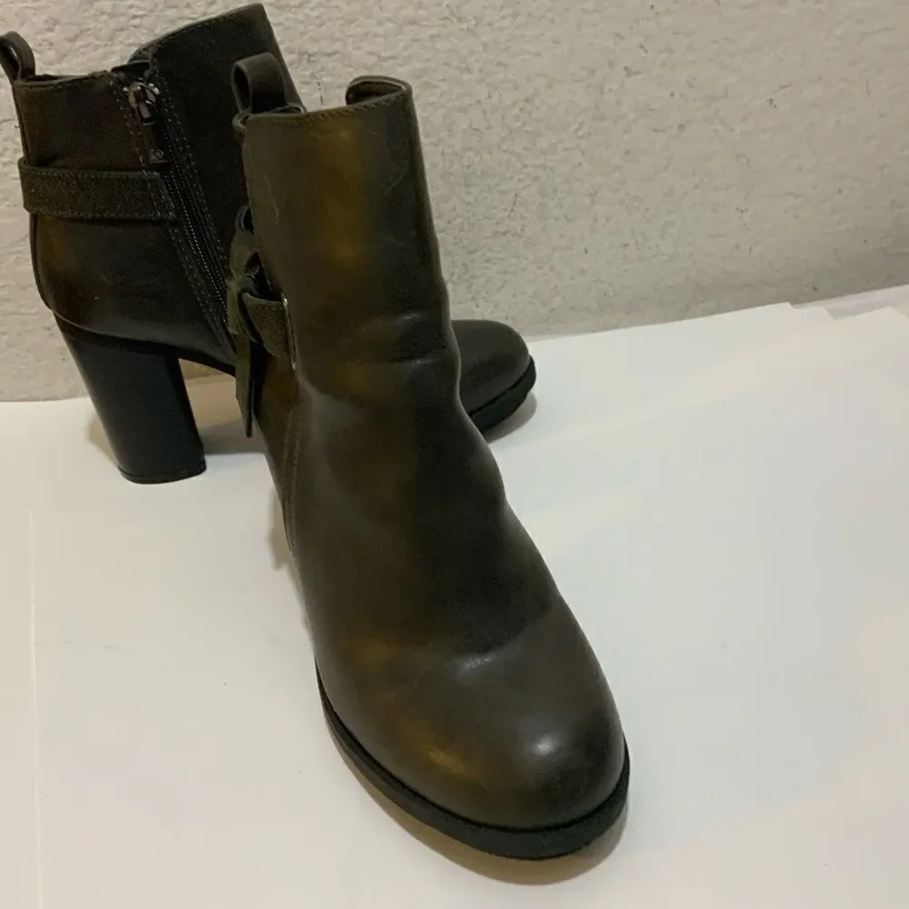 A+ Ellen Ankle Women Booties Grey